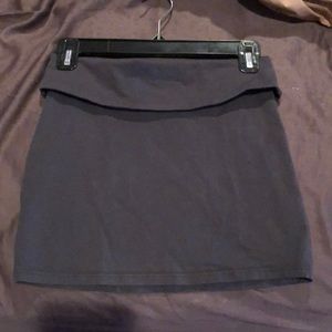 Gypsy05 grey mini skirt with